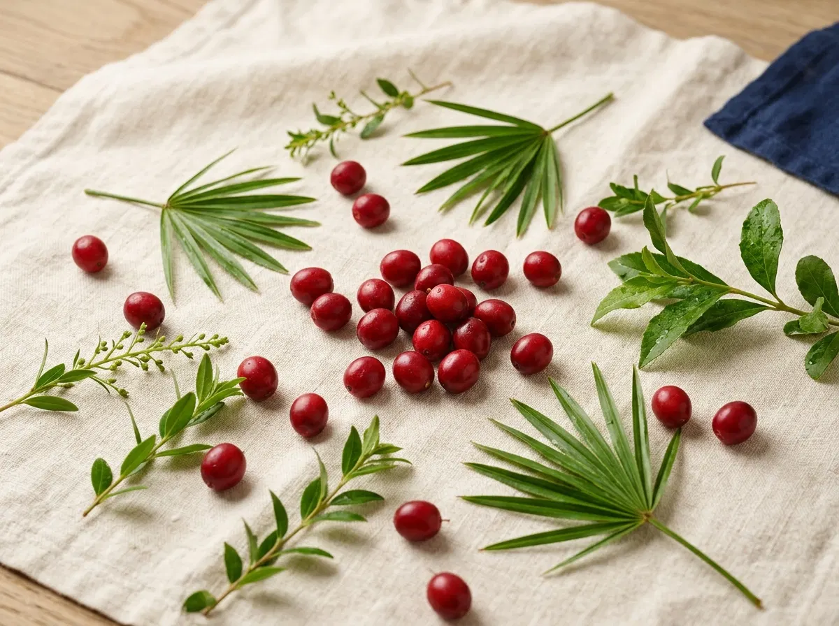 Saw palmetto berries - botanical ingredient in Hardero